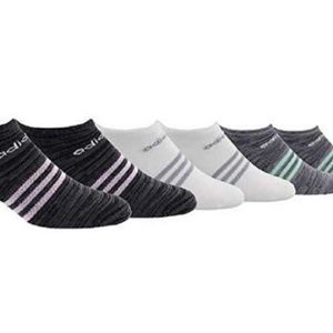 adidas Accessories - Adidas Women's Super No Show 6 Pair Climate Socks adidas Accessories - Adidas Women's Super No Show 6 Pair Climate Socks